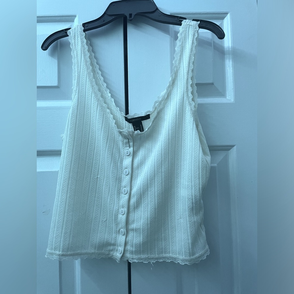 Lace tank top